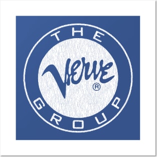 The Group White Retro Verve Records 1956 Posters and Art